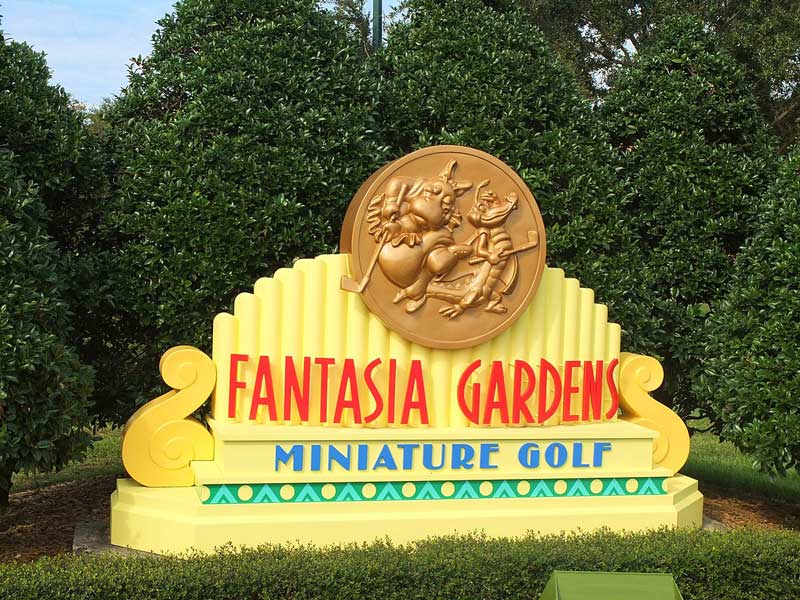 Disney’s Fantasia Gardens Miniature Golf Course