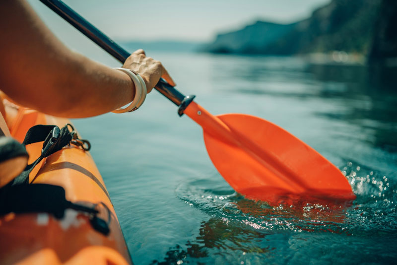 Go sea kayaking