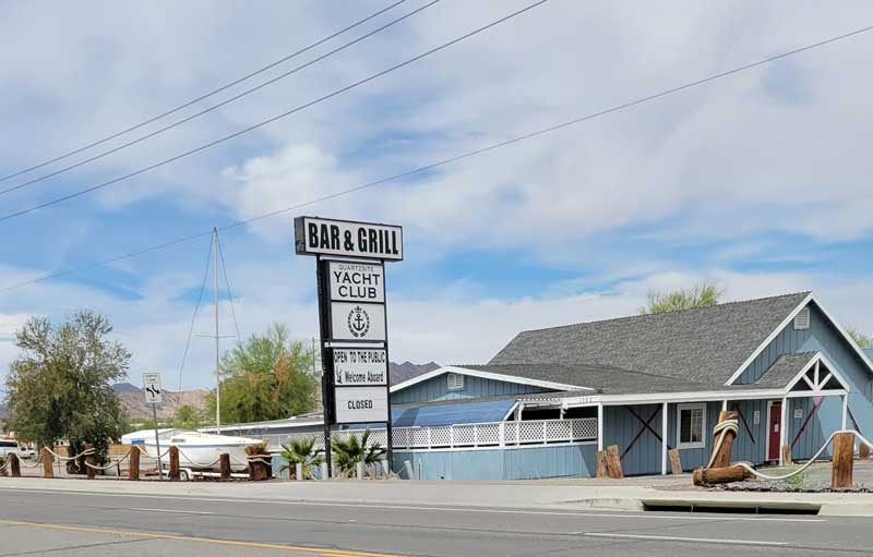 Quartzsite Yacht Club Restaurant & Bar