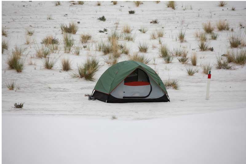 White Sands National Park Camping