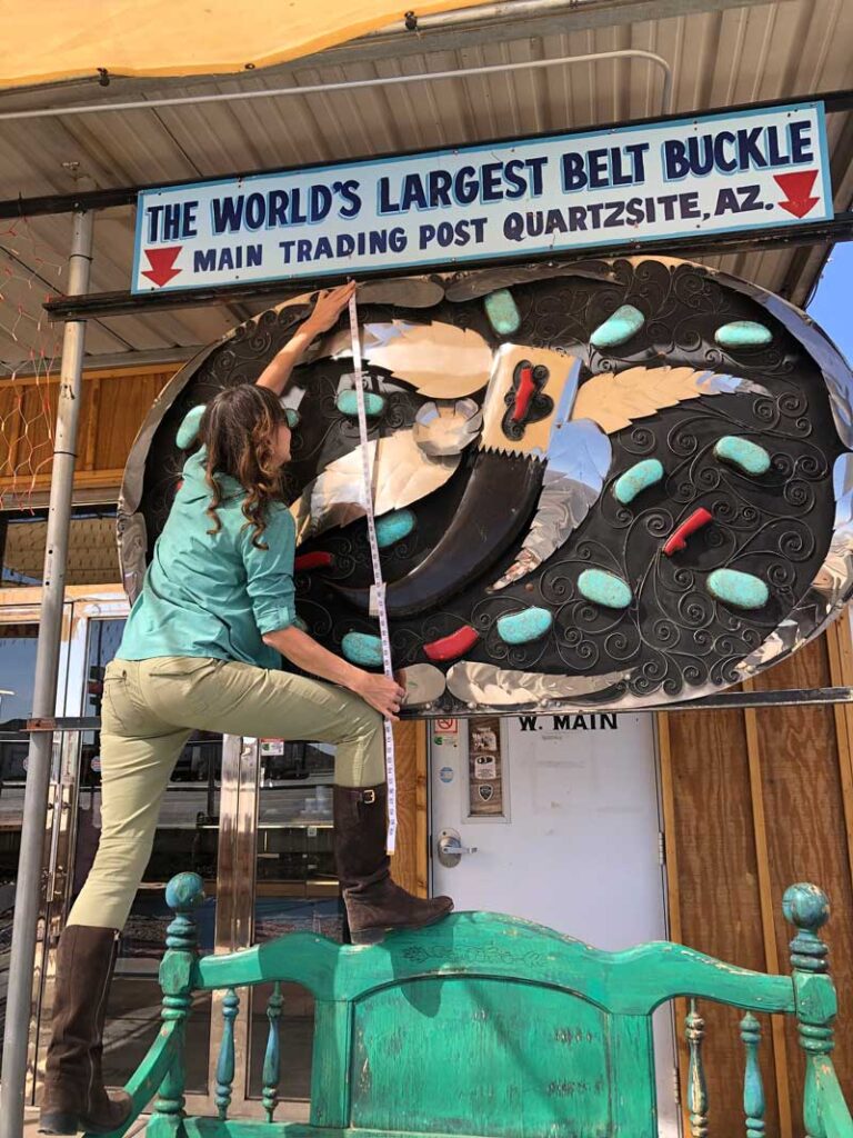 World's Largest Belt Buckle