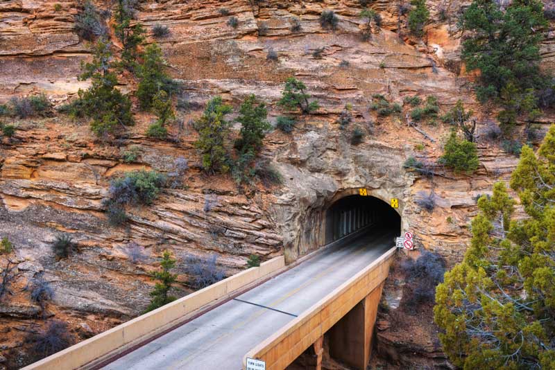 Zion Mount Carmel Tunnel