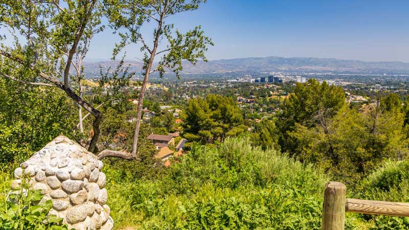 Top of Topanga Overlook