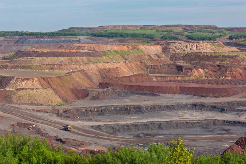 Hull–Rust–Mahoning Open Pit Iron Mine View
